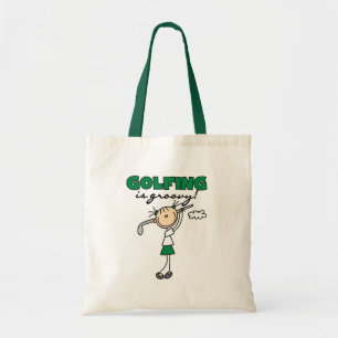Bolsa Tote Camisas e Presentes Golfing é Groovy
