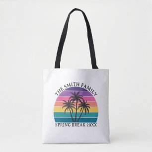 Bolsa Tote Camiseta Básica Masculina Personalizada de Férias