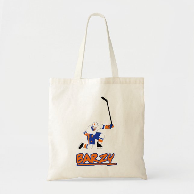Bolsa Tote Camiseta Clássica    BarzalNY Islanders (Frente)