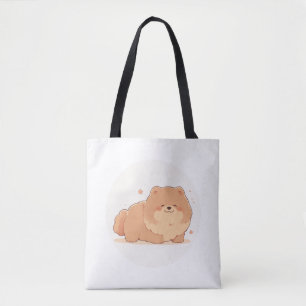 Bolsa Tote Camiseta Clássica Chow Adorável (10)