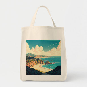 Bolsa Tote Camiseta da Costa Central da Califórnia