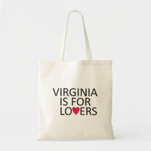 Bolsa Tote Camiseta do Estado da Virgínia Camiseta da Virgíni