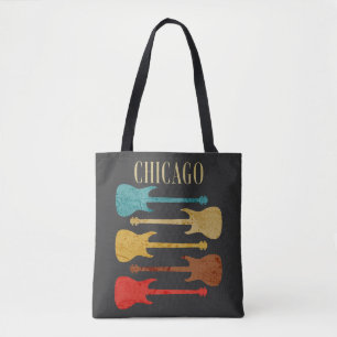 Bolsa Tote Camiseta do Festival de Concertos de Guitarras Vin