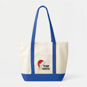 Bolsa Tote Camiseta do Papai Noel, Natal