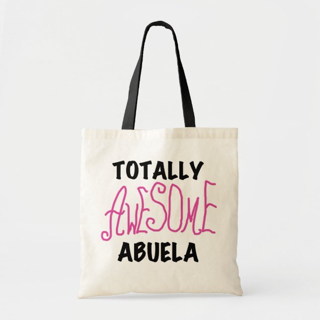 Bolsa Tote Camiseta e presentes cor-de-rosa totalmente impres (Frente)