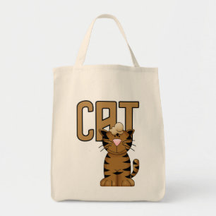Bolsa Tote Camiseta e presentes do gato
