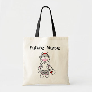 Bolsa Tote Camiseta e presentes futuros da enfermeira do