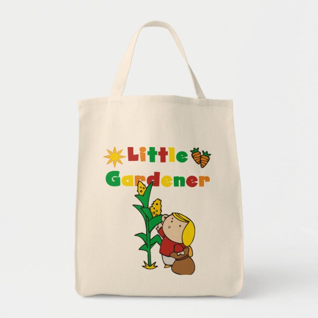 Bolsa Tote Camiseta e presentes pequenos do jardineiro da men (Frente)