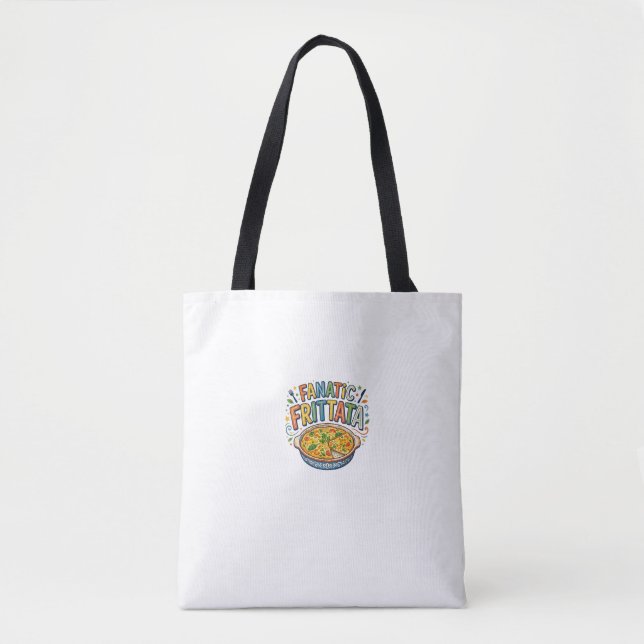 Bolsa Tote Camiseta Fã de Frittata (Frente)