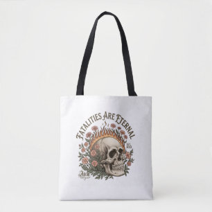 Bolsa Tote Camiseta Feminina ADOM "Fatalities Are Eternal"