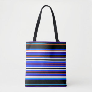 Bolsa Tote Camiseta feminina MAZIPOODLES Stripes Spaghetti 10
