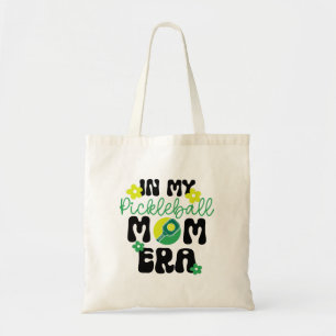 Bolsa Tote Camiseta Groovy In My Pickleball Mom Era