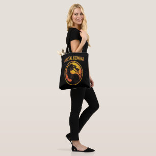 Bolsa Tote Camiseta Mortal Kombat Vintage — Tamanho Pequeno Y