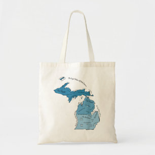 Bolsa Tote Camiseta Whimsical Michigan State Classic