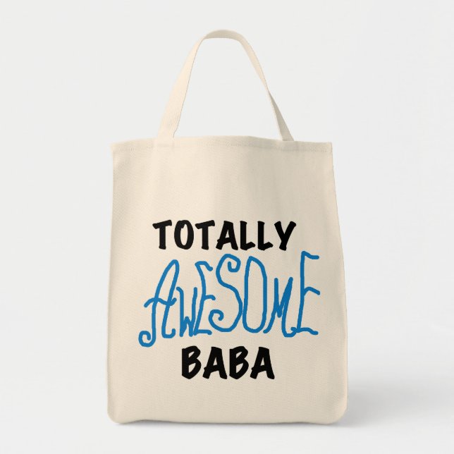 Bolsa Tote Camisetas Baba e presentes totalmente incríveis (Frente)