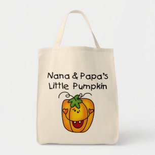 Bolsa Tote Camisetas de abóbora da Nana e do Papa