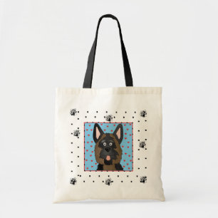 Bolsa Tote Camisetas de cães german shepherd e presentes