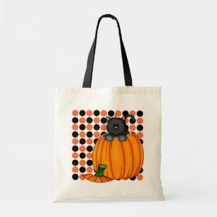 Bolsa Tote Camisetas e presentes de gato do Halloween