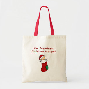 Bolsa Tote Camisetas e presentes de Natal do avô