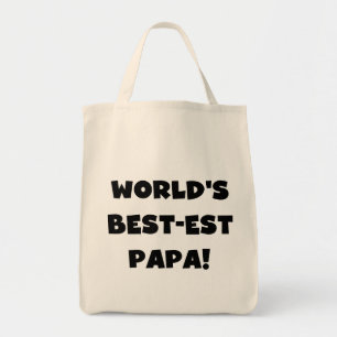 Bolsa Tote Camisetas e presentes de Papa mais aptos do mundo