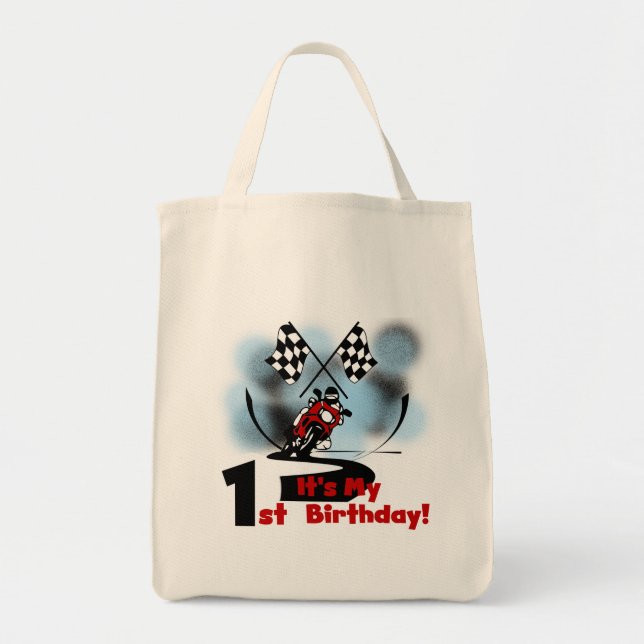 Bolsa Tote Camisetas e presentes de primeiro aniversario de m (Frente)