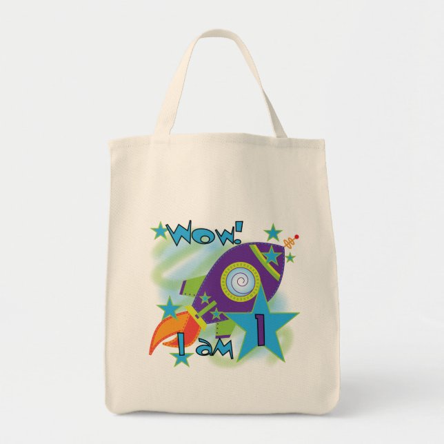 Bolsa Tote Camisetas e presentes de primeiro aniversario de n (Frente)