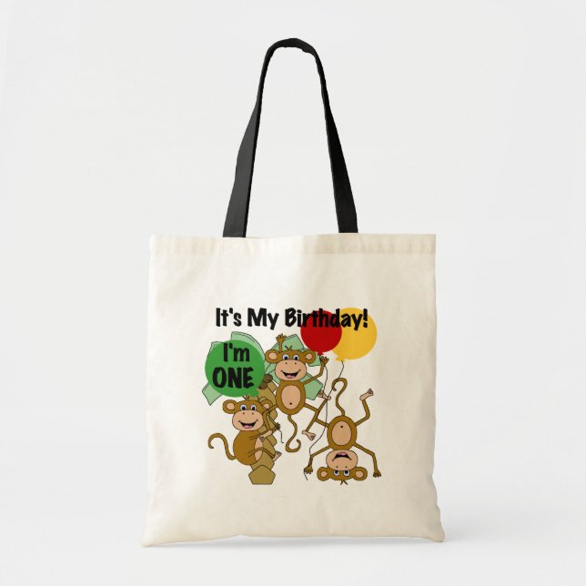 Bolsa Tote Camisetas e presentes de primeiro aniversario de s (Frente)