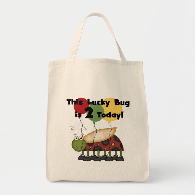 Bolsa Tote Camisetas e presentes de segundo aniversário de so (Frente)