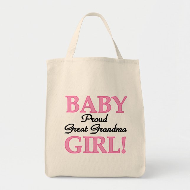 Bolsa Tote Camisetas e presentes para a vovó Excelente (Frente)