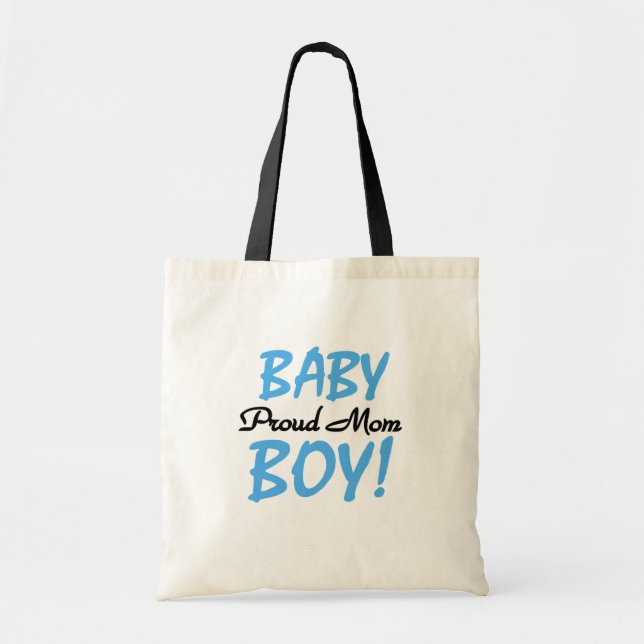 Bolsa Tote Camisetas e presentes para bebês da mãe orgulhosa (Frente)