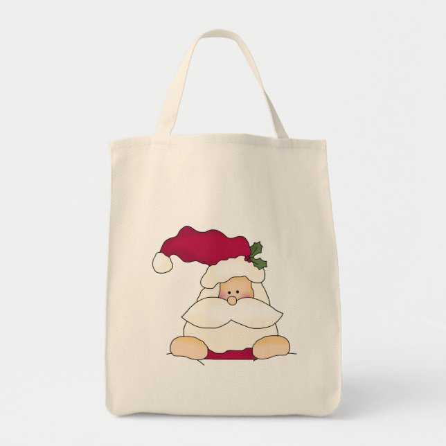 Bolsa Tote Camisetas e presentes para Papais noeis (Frente)