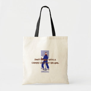 Bolsa Tote Camisola TOP Cross Country Ski Girl