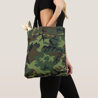 Bolsa Tote Camo Militar do Exército de Camuflagem