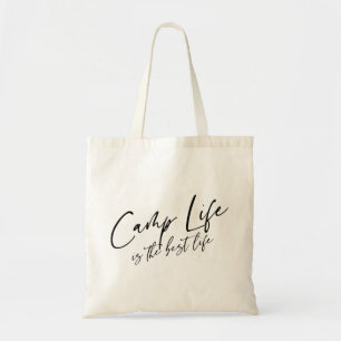 Bolsa Tote Camp Life é a melhor vida