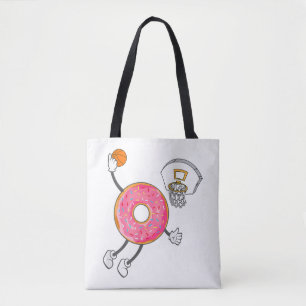 Bolsa Tote Campeão de Comida de Buraco de Donut de Molho