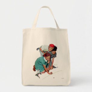 Bolsa Tote Campeão de mármore