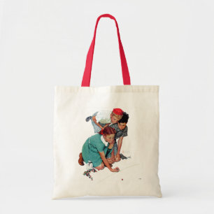 Bolsa Tote Campeão de mármore