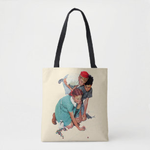 Bolsa Tote Campeão de mármore