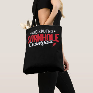 Bolsa Tote Campeão Indiscutível de Cornhole Cornhole