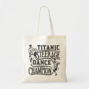Bolsa Tote Campeão titânico engraçado da dança de Steerage
