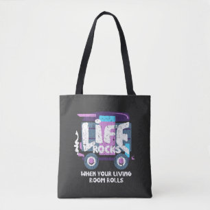 Bolsa Tote Camping - Rochas da Vida