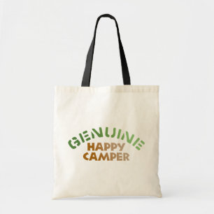 Bolsa Tote Campista feliz genuíno