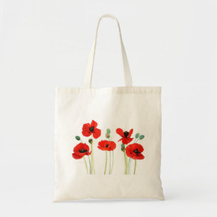 Bolsa Tote Campo da papoila por Wanda Zuchowski-Schick