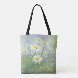 Bolsa Tote campo das margaridas de verão