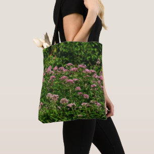 Bolsa Tote Campo De Doce Joe Pye Weed Flowers Orton 