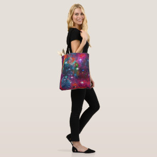Bolsa Tote Campo de Estrelas Deslumbrantes