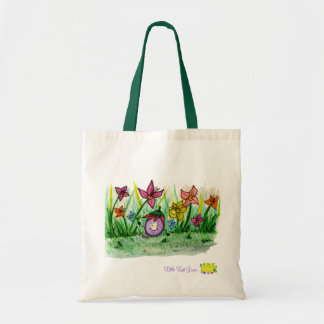 Bolsa Tote Campo de flor pouco saco da uva de Llost