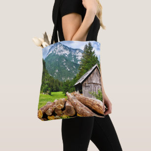 Bolsa Tote Campo de Lumberjack, em Montanha