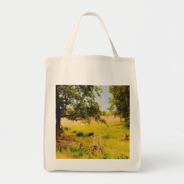 Bolsa Tote Campo de Verão Gysinge  (Frente)