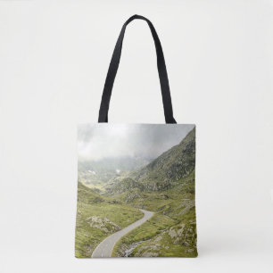 BOLSA TOTE CAMPO VERDE E MONTANHA